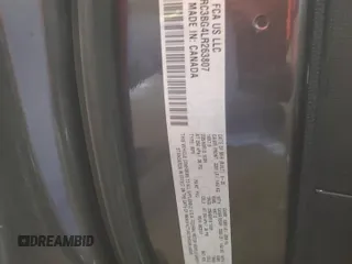 2020 Chrysler Pacifica Launch Edition with VIN 2C4RC3BG4LR263807, listed as a Copart auction lot 56363255 with Not provided miles and Salvage title. Bid and sale history available at DreamBid. Image 13.