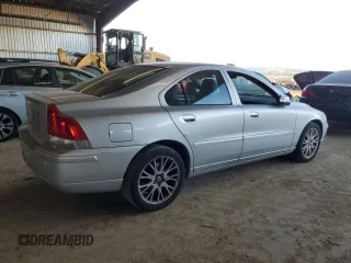 2007 Volvo S60 2.4L Turbo with VIN YV1RS547972602135, listed as a Copart auction lot 88985655 with 0 mi miles and Clean Title. Bid and sale history available at carsss.com. Image 3.