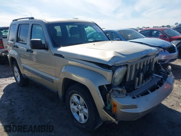 2011 Jeep Liberty Sport Jet with VIN 1J4PN2GK8BW529905, listed as a IAAI auction lot 41600214 with 169,199 mi miles and . Bid and sale history available at carsss.com. Image 1.