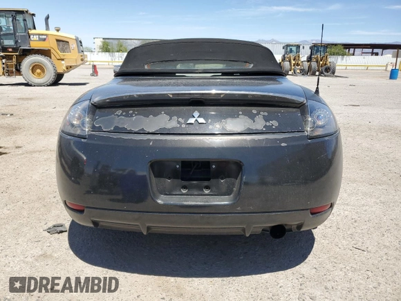 2007 Mitsubishi Eclipse GS with VIN 4A3AL25F17E009949, listed as a Copart auction lot 54116705 with 137,555 mi miles and Salvage Title. Bid and sale history available at DreamBid. Image 6.