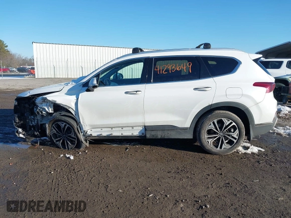 2020 Hyundai Santa Fe Limited with VIN 5NMS5CAA1LH261760, listed as a IAAI auction lot 41293649 with 119,153 mi miles. Bid and sale history available at carsss.com. Image 14.