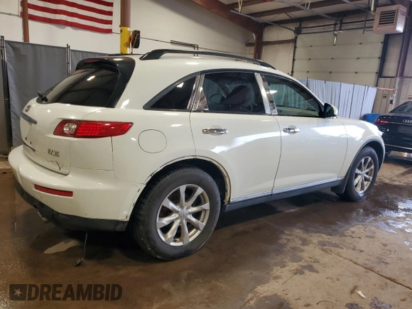 2008 Infiniti FX with VIN JNRAS08W18X209287, listed as a Copart auction lot 51643445 with 101,437 mi miles and Salvage title. Bid and sale history available at DreamBid. Image 3.