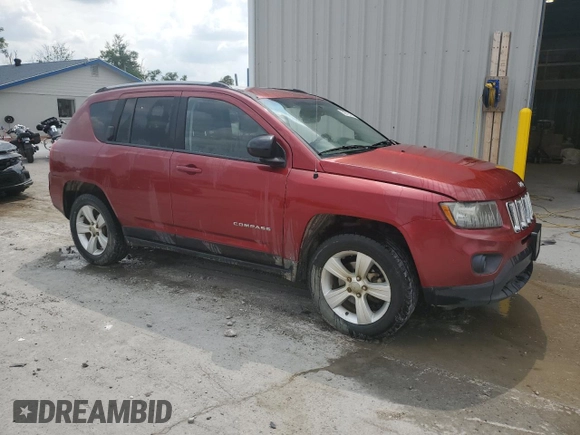 2016 Jeep Compass Sport с VIN 1C4NJDBB0GD550343, выставлен на аукционе Copart как лот 59705185 с пробегом 134 636 миль миль и Списание • Salvage title. История ставок и продаж доступна на DreamBid. Изображение 4.