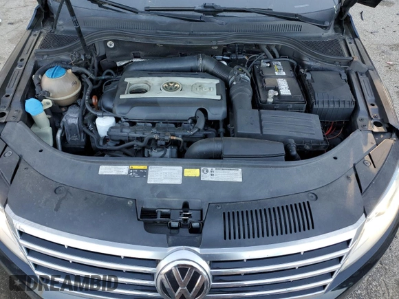 2013 Volkswagen CC Lux with VIN WVWRP7AN6DE554190, listed as a Copart auction lot 50383805 with 158,642 mi miles and Salvage Title. Bid and sale history available at DreamBid. Image 11.