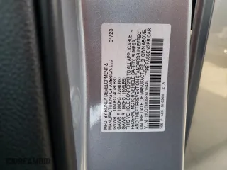 2023 Acura Integra w/A-Spec Package with VIN 19UDE4H39PA019449, listed as a Copart auction lot 75304824 with 25,704 mi miles and Salvage Title. Bid and sale history available at carsss.com. Image 12.