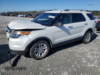 2014 Ford Explorer XLT with VIN 1FM5K7D83EGB06820, listed as a Copart auction lot 87678445 with 140,654 mi miles and Salvage title. Bid and sale history available at DreamBid. Image 1.
