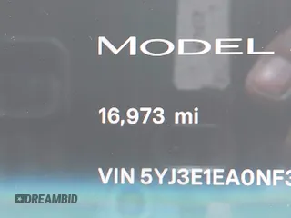 2022 Tesla Model 3 with VIN 5YJ3E1EA0NF344782, listed as a IAAI auction lot 41803469 with 16,973 mi miles and . Bid and sale history available at DreamBid. Image 7.