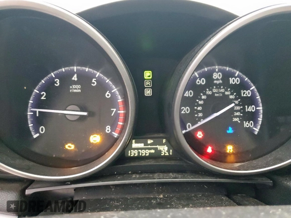 2012 Mazda 3 i Sport with VIN JM1BL1UF2C1545331, listed as a Copart auction lot 54230345 with 139,799 mi miles and Salvage Title. Bid and sale history available at DreamBid. Image 9.
