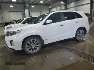 2014 Kia Sorento SX with VIN 5XYKWDA74EG543394, listed as a Copart auction lot 52903585 with 136,977 mi miles and Salvage Title. Bid and sale history available at DreamBid. Image 1.