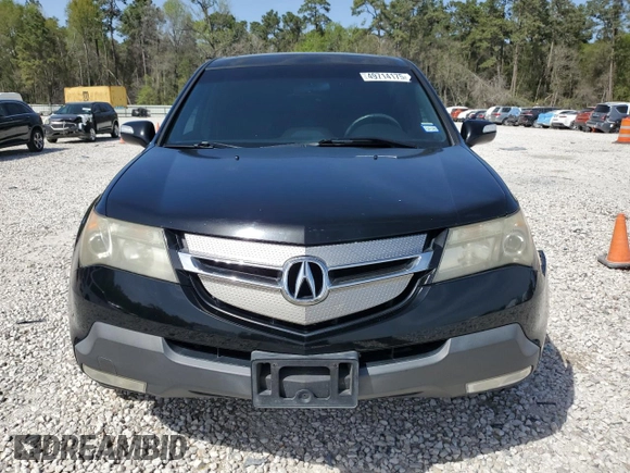 2007 Acura MDX Tech Pkg with VIN 2HNYD28337H550925, listed as a Copart auction lot 49714175 with 149,916 mi miles and Salvage Title. Bid and sale history available at carsss.com. Image 5.