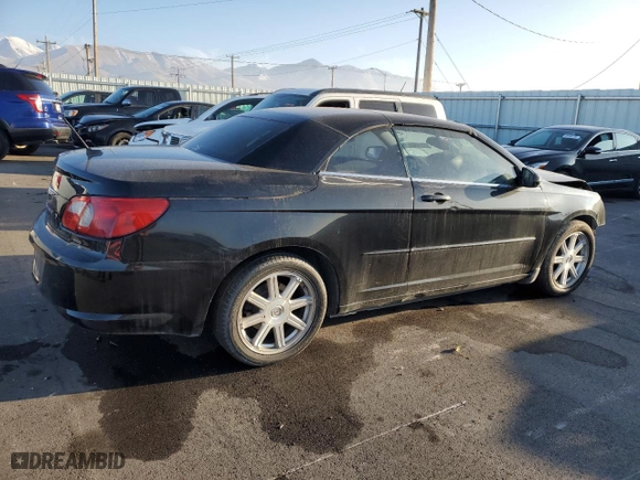 2008 Chrysler Sebring Touring with VIN 1C3LC55R68N103662, listed as a Copart auction lot 83192284 with 140,649 mi miles and Salvage Title. Bid and sale history available at carsss.com. Image 3.