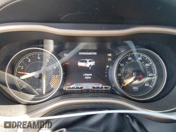 2015 Jeep Cherokee Limited with VIN 1C4PJMDS7FW778462, listed as a Copart auction lot 54368015 with 84,116 mi miles and Salvage Title. Bid and sale history available at carsss.com. Image 9.