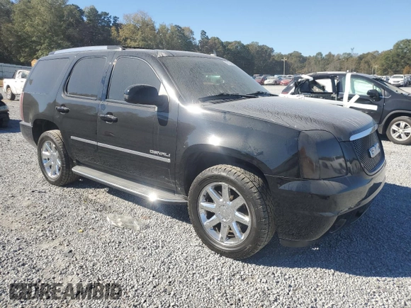 2011 GMC Yukon Denali with VIN 1GKS1EEFXBR121055, listed as a Copart auction lot 77194354 with 98,806 mi miles and Salvage Title. Bid and sale history available at carsss.com. Image 4.