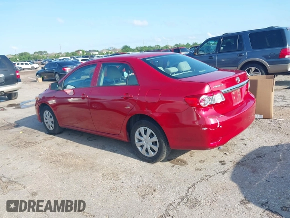 2013 Toyota Corolla L with VIN 5YFBU4EE4DP171631, listed as a IAAI auction lot 42185923 with 87,892 mi miles and . Bid and sale history available at DreamBid. Image 3.