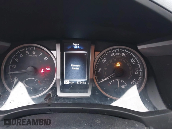 2018 Toyota Tacoma SR with VIN 5TFGZ5AN4JX142565, listed as a IAAI auction lot 41353718 with 87,544 mi miles and . Bid and sale history available at carsss.com. Image 7.