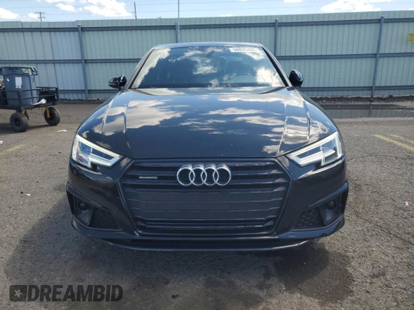 2019 Audi A4 Premium Plus z VIN WAUENAF40KA112220, wystawiony jako Copart lot #56036455 z przebiegiem 38 153 mil mil oraz Szkoda całkowita • Salvage title. Historia ofert i sprzedaży dostępna na DreamBid. Obrazek 5.