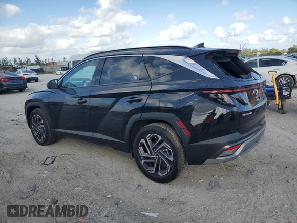 2025 Hyundai Tucson Limited with VIN 5NMJE3DE3SH448183, listed as a Copart auction lot 80440024 with 4,191 mi miles and Non Repairable. Bid and sale history available at carsss.com. Image 2.