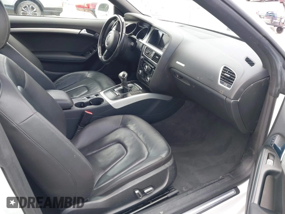 2016 Audi A5 Premium with VIN WAUD2AFH7GN001378, listed as a IAAI auction lot 41599516 with 62,266 mi miles and . Bid and sale history available at DreamBid. Image 5.