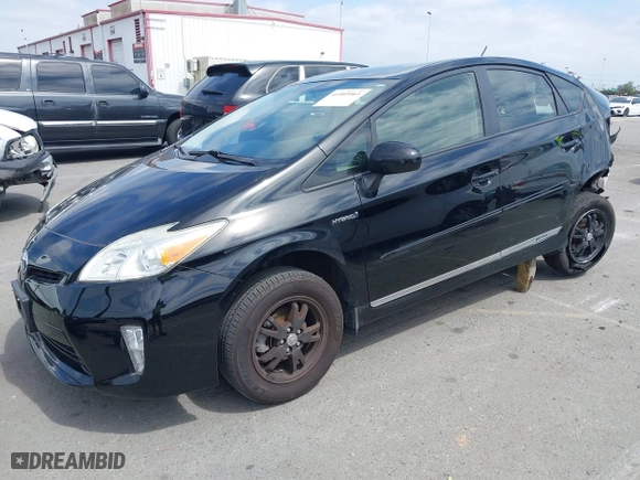 2012 Toyota Prius One with VIN JTDKN3DU2C5495575, listed as a IAAI auction lot 41905961 with 97,186 mi miles. Bid and sale history available at carsss.com. Image 18.