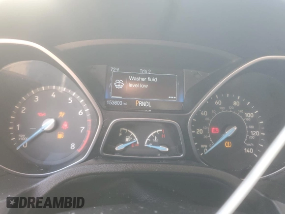 2015 Ford Focus SE with VIN 1FADP3F20FL257194, listed as a Copart auction lot 44021095 with 153,600 mi miles and Salvage Title. Bid and sale history available at carsss.com. Image 9.