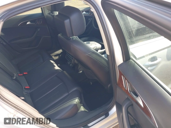 2015 Audi A6 2.0T Premium Plus with VIN WAUGFAFC2FN017718, listed as a IAAI auction lot 41673650 with 120,831 mi miles. Bid and sale history available at carsss.com. Image 8.