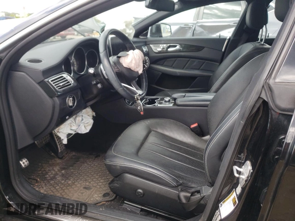 2016 Mercedes-Benz CLS with VIN WDDLJ6HB5GA182100, listed as a Copart auction lot 55762254 with 55,189 mi miles and Salvage Title. Bid and sale history available at carsss.com. Image 7.