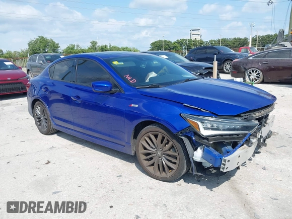 2020 Acura ILX Premium with VIN 19UDE2F80LA002472, listed as a IAAI auction lot 42232006 with 59,098 mi miles and . Bid and sale history available at DreamBid. Image 1.
