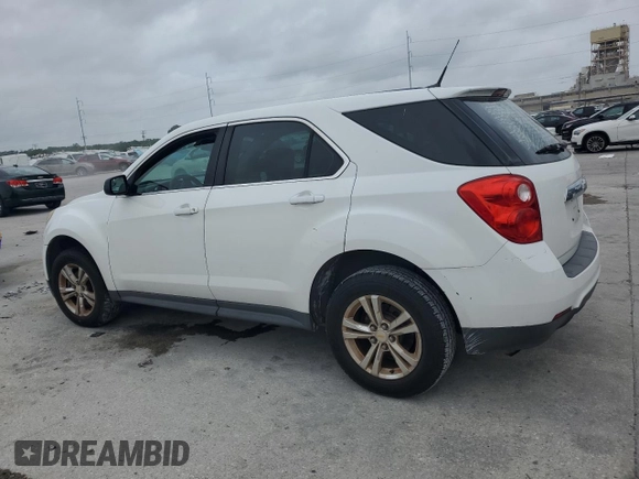 2013 Chevrolet Equinox LS with VIN 2GNALBEK0D6121973, listed as a Copart auction lot 54522935 with Not Provided miles and Clean Title. Bid and sale history available at DreamBid. Image 2.