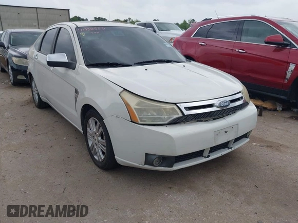2009 Ford Focus SEL with VIN 1FAHP37N09W181408, listed as a IAAI auction lot 41938580 with 214,183 mi miles. Bid and sale history available at carsss.com. Image 1.