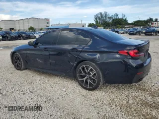 2023 BMW 5 Series 540i xDrive with VIN WBA73BJ00PWY18798, listed as a Copart auction lot 72574454 with 26,445 mi miles and Salvage Title. Bid and sale history available at carsss.com. Image 2.