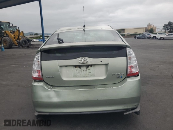 2008 Toyota Prius with VIN JTDKB20UX83357262, listed as a Copart auction lot 54532035 with 336,293 mi miles and Salvage Title. Bid and sale history available at DreamBid. Image 6.