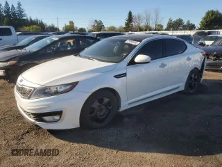 2013 Kia Optima Hybrid LX with VIN KNAGM4ADXD5043066, listed as a Copart auction lot 73050064 with 152,637 mi miles and Clean Title. Bid and sale history available at carsss.com. Image 1.