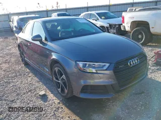 2020 Audi A3 Sedan S line Premium with VIN WAUBEGFF3LA042964, listed as a IAAI auction lot 41003120 with 81,825 mi miles. Bid and sale history available at carsss.com. Image 1.