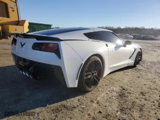 2014 Chevrolet Corvette Stingray Z51 2LT with VIN 1G1YK2D76E5102535, listed as a Copart auction lot 88287025 with 69,252 mi miles and Salvage Title. Bid and sale history available at carsss.com. Image 3.