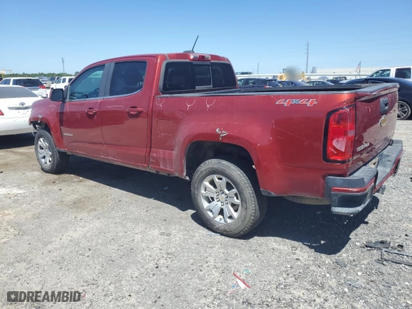 2016 Chevrolet Colorado 4WD LT with VIN 1GCGTCE39G1355764, listed as a Copart auction lot 53518125 with 31,752 mi miles and Salvage Title. Bid and sale history available at carsss.com. Image 2.