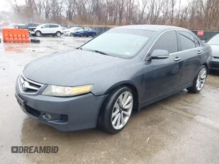 2007 Acura TSX with VIN JH4CL968X7C008880, listed as a IAAI auction lot 41721314 with 257,909 mi miles. Bid and sale history available at carsss.com. Image 2.