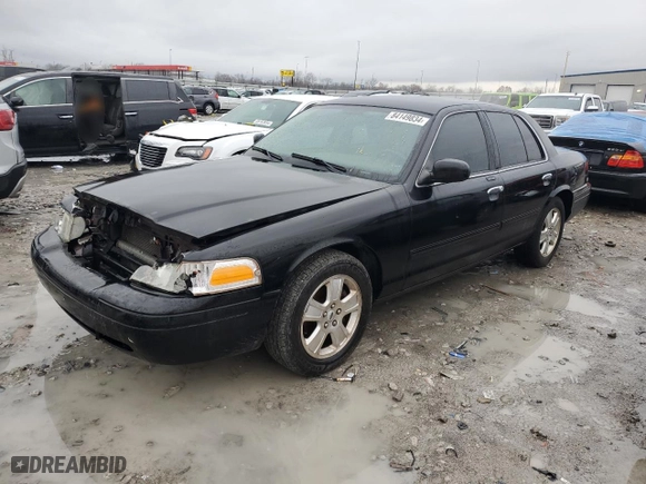 2011 Ford Crown Victoria LX with VIN 2FABP7EV5BX139357, listed as a Copart auction lot 84149834 with 144,385 mi miles and Salvage Title. Bid and sale history available at carsss.com. Image 1.