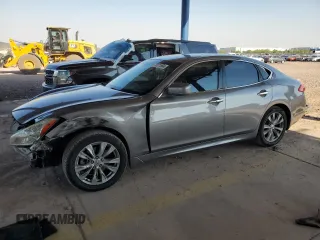 2011 Infiniti M with VIN JN1BY1AR4BM373111, listed as a Copart auction lot 70571954 with 220,099 mi miles and Salvage Title. Bid and sale history available at DreamBid. Image 1.