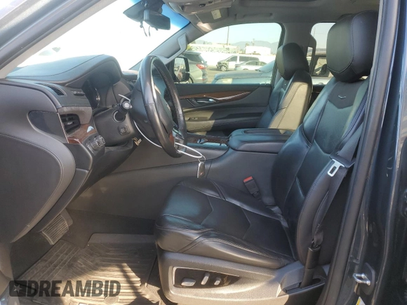 2019 Cadillac Escalade ESV Premium Luxury z VIN 1GYS4JKJ2KR172340, wystawiony jako Copart lot #84936254 z przebiegiem 107 576 mil mil oraz Szkoda całkowita • Salvage title. Historia ofert i sprzedaży dostępna na DreamBid. Obrazek 7.
