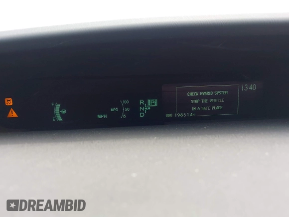 2014 Toyota Prius Four with VIN JTDKN3DU3E0378684, listed as a IAAI auction lot 41944116 with 198,514 mi miles. Bid and sale history available at carsss.com. Image 7.