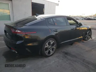 2020 Kia Stinger GT-Line with VIN KNAE15LA5L6076963, listed as a Copart auction lot 79662304 with Not Provided miles and Non Repairable. Bid and sale history available at DreamBid. Image 3.