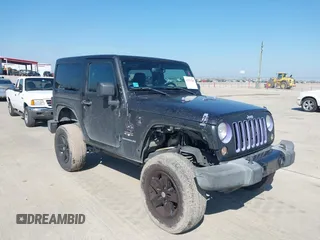 2016 Jeep Wrangler Sahara with VIN 1C4AJWBG4GL345281, listed as a IAAI auction lot 41570749 with 108,369 mi miles and . Bid and sale history available at DreamBid. Image 1.