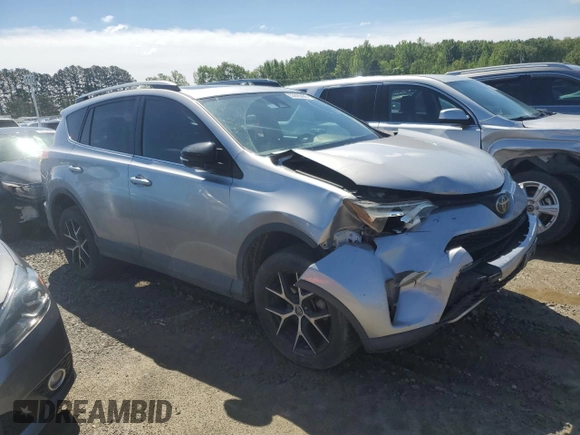 2017 Toyota RAV4 SE with VIN 2T3NFREV4HW386913, listed as a Copart auction lot 53620495 with 218,031 mi miles and Clean title. Bid and sale history available at DreamBid. Image 4.