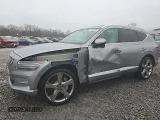 2022 Genesis GV80 с VIN KMUHBDSB8NU096461, выставлен на аукционе Copart как лот 44605835 с пробегом 25 088 миль миль и Списание • Salvage title. История ставок и продаж доступна на DreamBid. Изображение 1.
