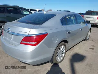 2015 Buick LaCrosse Leather with VIN 1G4GB5G32FF216844, listed as a IAAI auction lot 41725369 with 57,523 mi miles. Bid and sale history available at carsss.com. Image 4.