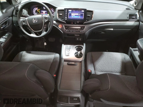 2023 Honda Ridgeline Sport with VIN 5FPYK3F10PB048387, listed as a Copart auction lot 42747395 with 17,224 mi miles and Salvage title. Bid and sale history available at DreamBid. Image 8.