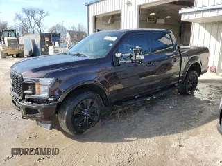 2019 Ford F-150 XL with VIN 1FTEW1E40KFB45531, listed as a Copart auction lot 48167455 with 108,434 mi miles and Salvage Title. Bid and sale history available at carsss.com. Image 1.