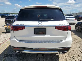 2020 Mercedes-Benz GLS 450 with VIN 4JGFF5KE3LA212870, listed as a Copart auction lot 60839094 with 27,549 mi miles and Salvage Title. Bid and sale history available at DreamBid. Image 6.