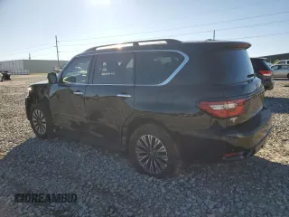 2022 Nissan Armada SL with VIN JN8AY2BA3N9392221, listed as a Copart auction lot 82014444 with 40,244 mi miles and Salvage Title. Bid and sale history available at carsss.com. Image 2.