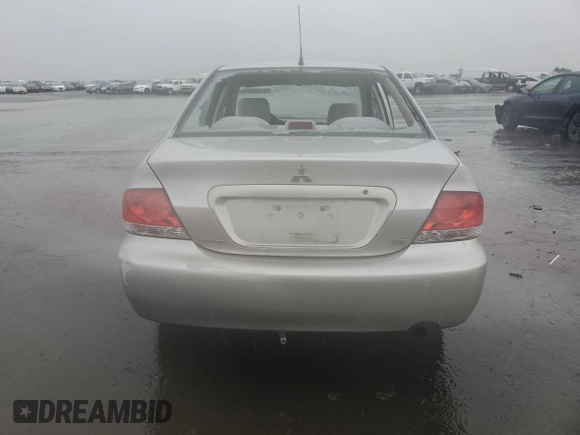 2006 Mitsubishi Lancer ES with VIN JA3AJ26E06U018580, listed as a Copart auction lot 81649334 with 264,880 mi miles and Salvage Title. Bid and sale history available at carsss.com. Image 6.